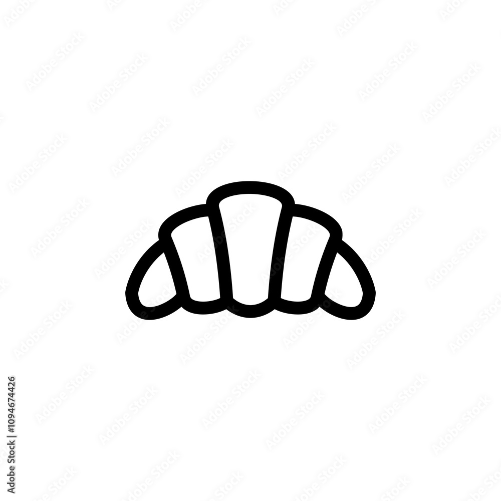 croissant icon croissant icon
