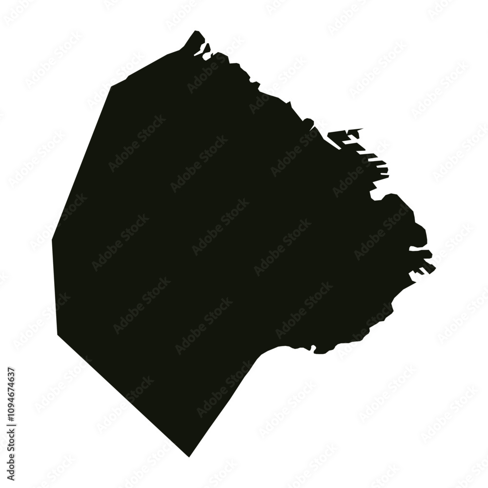 Buenos Aires city map, administrative division of Argentina. Vector illustration. Buenos Aires city map, administrative division of Argentina. Vector illustration.