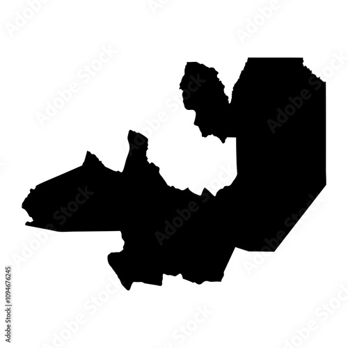 Salta Province map, administrative division of Argentina. Vector illustration.
