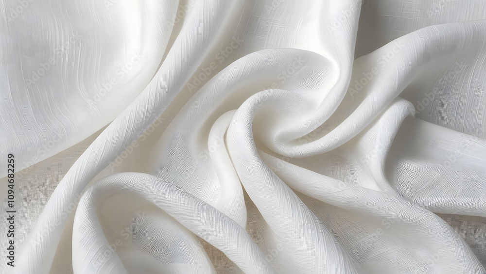 Soft White Linen Background Soft White Linen Background