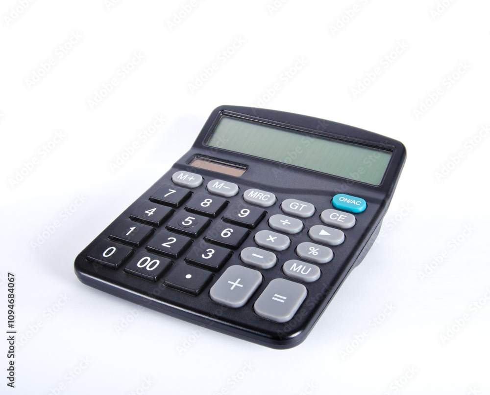 Calculator isolated on white background Calculator isolated on white background