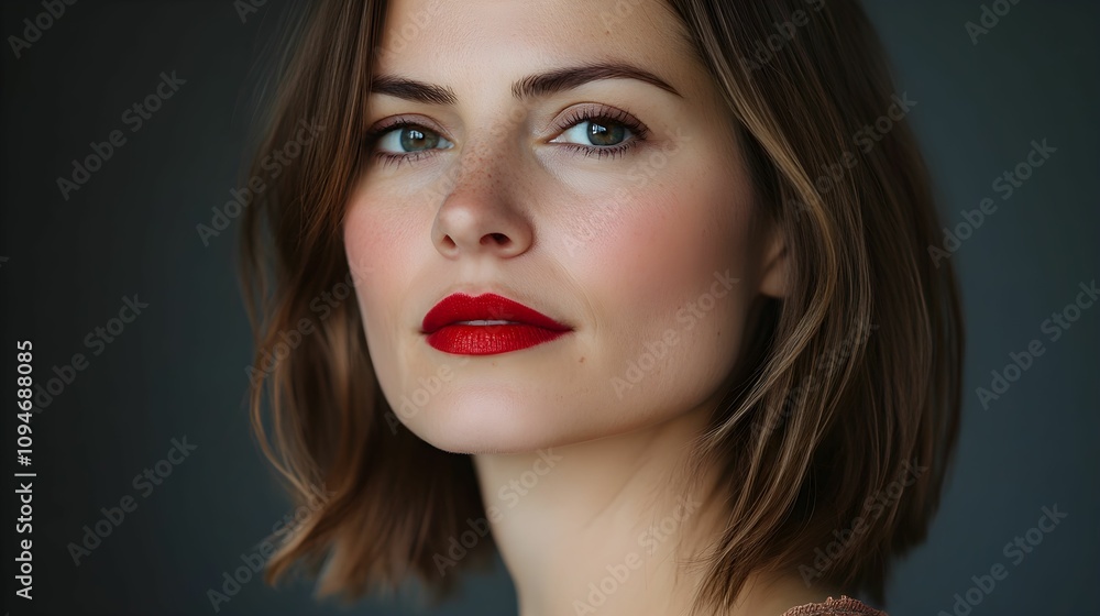 portret, kobieta, profesjonalna fotografia, makijaż artystyczny, aparatem Canon, brązowe proste włosy, realistyczne zdjęcie, fotografia studyjna, bliskie ujęcie, realistyczne detale, wyraz twarzy, pro portret, kobieta, profesjonalna fotografia, makijaż artystyczny, aparatem Canon, brązowe proste włosy, realistyczne zdjęcie, fotografia studyjna, bliskie ujęcie, realistyczne detale, wyraz twarzy, pro