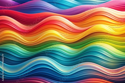 Wavy Horizontal Patterns: A Captivating Background Design for Creative Projects, Featuring Fluid Lines and Soft Color Transitions for Modern Aesthetics and Visual Appeal