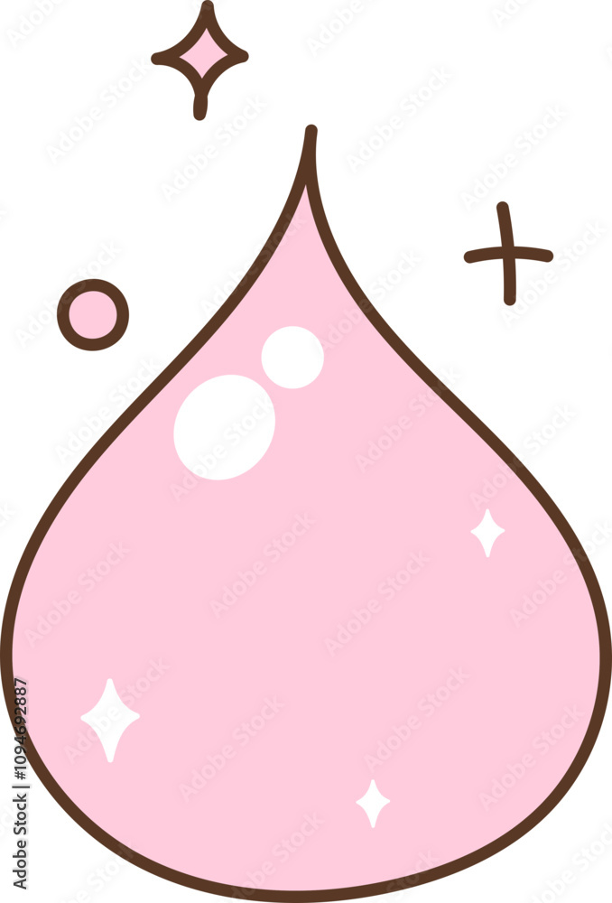 Groovy Retro Blood Cartoon Illustration Groovy Retro Blood Cartoon Illustration
