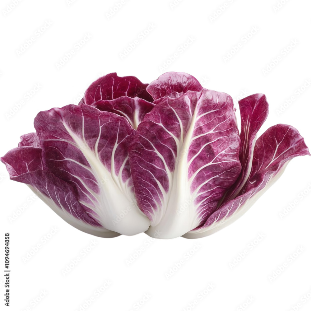 A vibrant purple and white cabbage with a delicate leaf structure, showcasing its fresh and crisp appearance. A vibrant purple and white cabbage with a delicate leaf structure, showcasing its fresh and crisp appearance.
