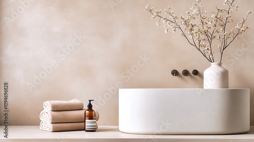 Wallpaper Mural Relaxing wellness ritual with natural ingredients and calming ambiance for self-care enthusiasts Torontodigital.ca