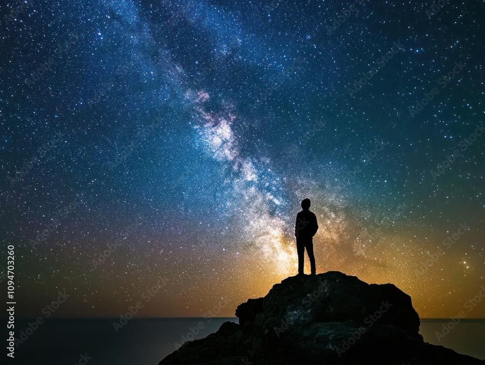 Fototapeta premium Star constellations and their meanings, understanding celestial patterns