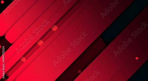 Calming Abstract Background with Red and Black Design