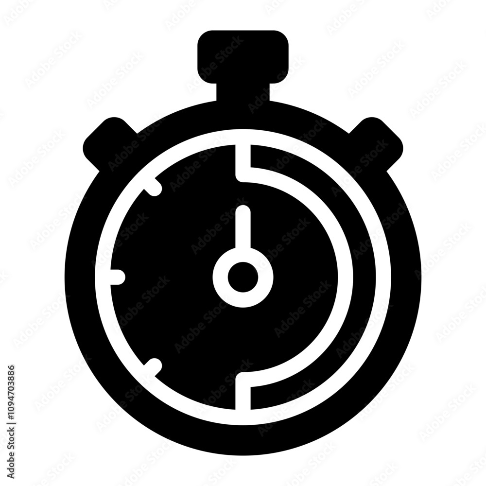 timer glyph icon timer glyph icon