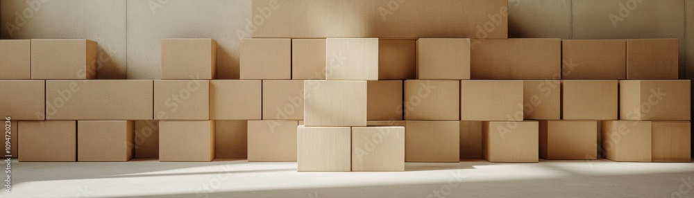 A minimalist arrangement of wooden blocks, showcasing natural textures and patterns, creating a warm and inviting aesthetic. A minimalist arrangement of wooden blocks, showcasing natural textures and patterns, creating a warm and inviting aesthetic.