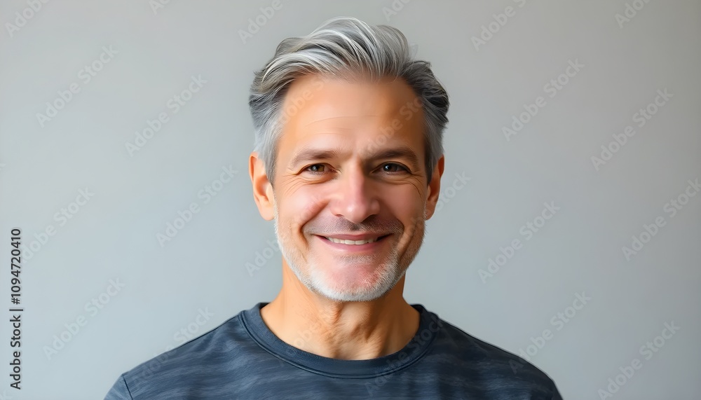 happy mature man portrait happy mature man portrait