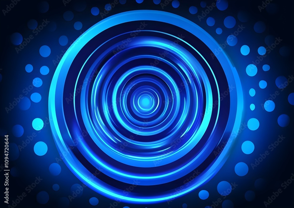Abstract Blue Background Featuring Three Large Circular Patterns with Intricate Details, Creating a Captivating Visual Effect for Artistic Designs and Projects Abstract Blue Background Featuring Three Large Circular Patterns with Intricate Details, Creating a Captivating Visual Effect for Artistic Designs and Projects