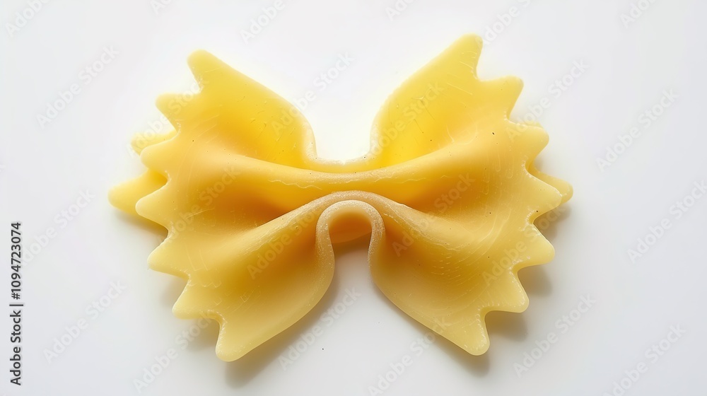 Farfalle Pasta Isolated on White Background - A Captivating Display of Culinary Delight. The Graceful Farfalle Pasta, with Its Distinctive Bow - like Shape, Standing Alone Against the Purity of White. Farfalle Pasta Isolated on White Background - A Captivating Display of Culinary Delight. The Graceful Farfalle Pasta, with Its Distinctive Bow - like Shape, Standing Alone Against the Purity of White.