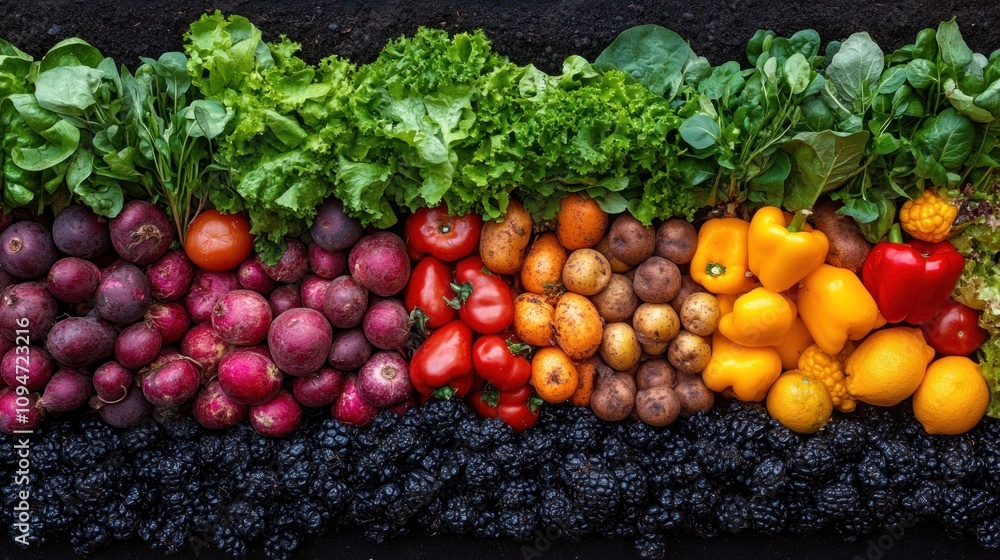 Vibrant Vegetable Rainbow Vibrant Vegetable Rainbow