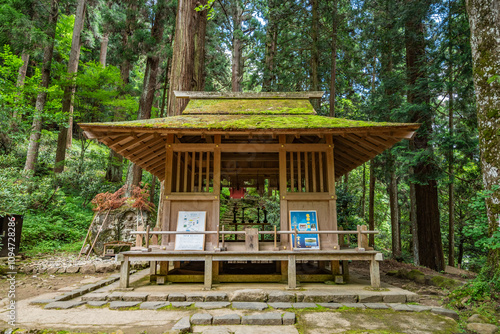 女人高野室生寺 天神社拝殿　奈良県宇陀市室生 photo