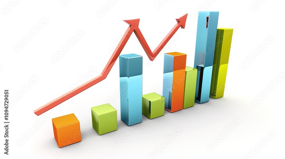 Technology finance business growth chart Technology finance business growth chart