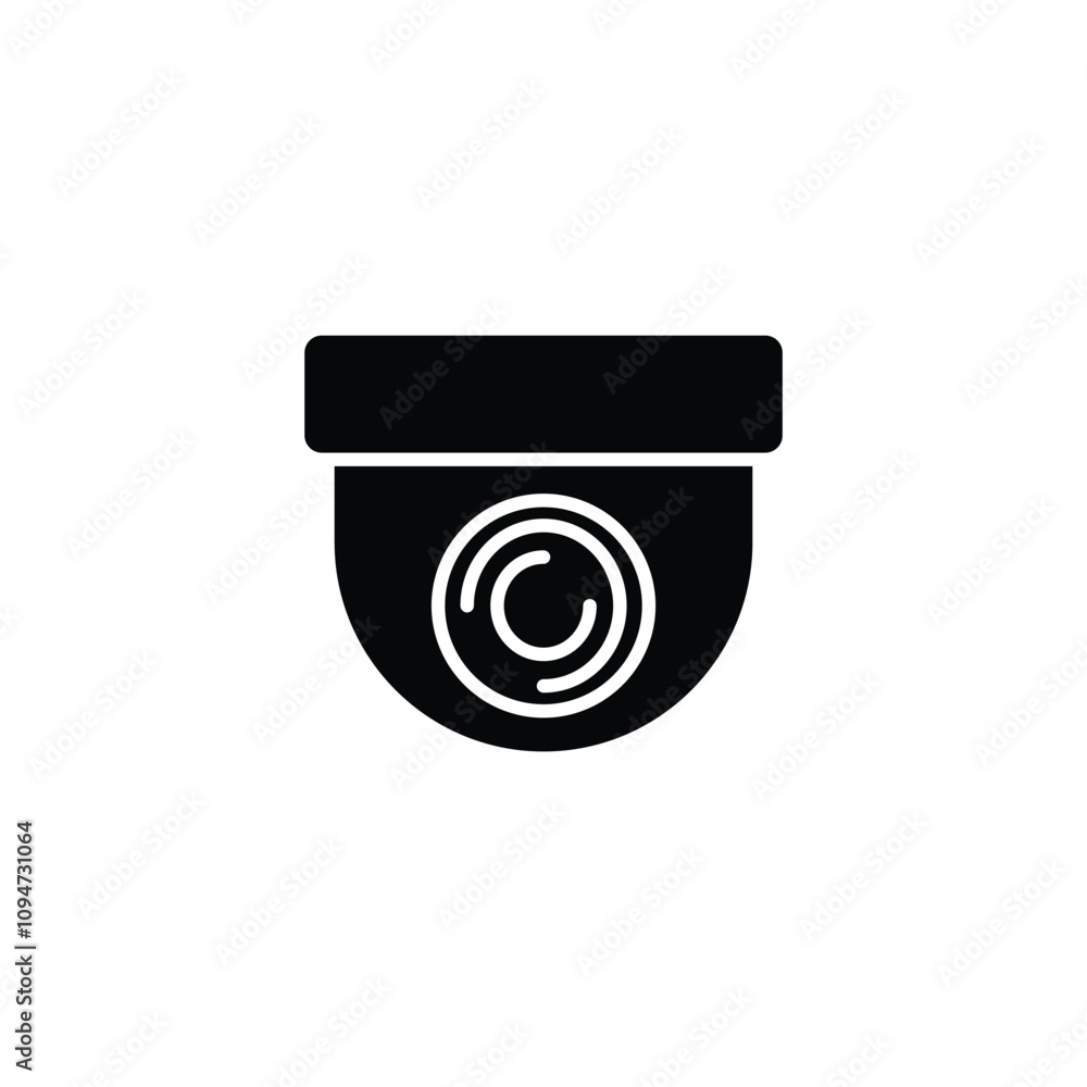 security camera icon. security camera symbol on white background. security camera icon. security camera symbol on white background.