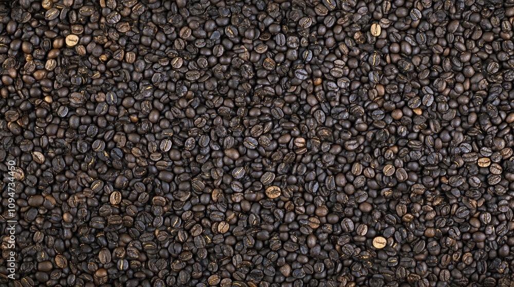 Roasted Coffee Beans: A Rich and Aromatic Texture Roasted Coffee Beans: A Rich and Aromatic Texture