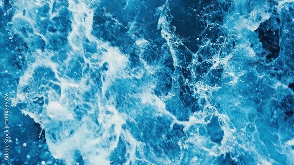 Ocean Waves Abstract: A Captivating Blue Symphony of Nature's Power Ocean Waves Abstract: A Captivating Blue Symphony of Nature's Power