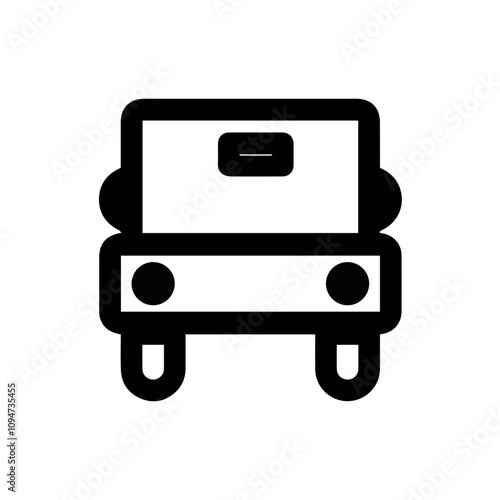 Truck icon symbol vector illustration 