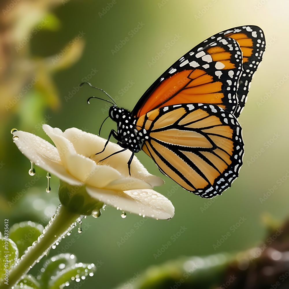 Fototapeta premium A very detailed and close up macro shot