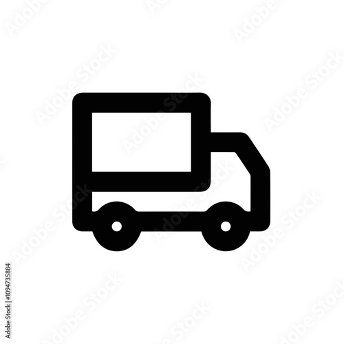 Truck icon symbol vector illustration 