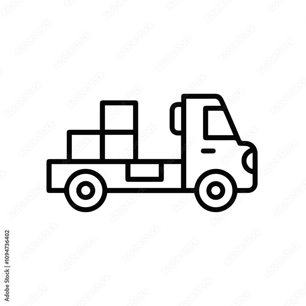 Truck icon symbol vector illustration
Truck icon symbol vector illustration