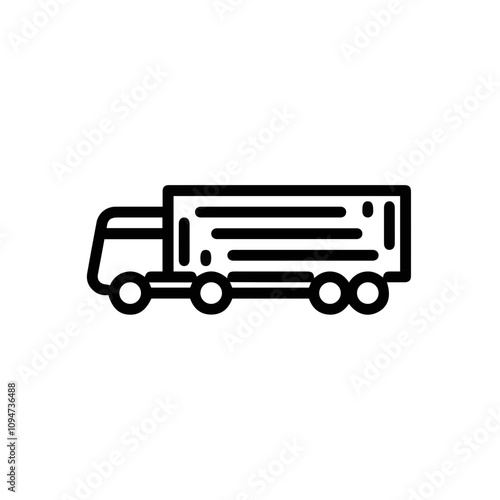 Truck icon symbol vector illustration 