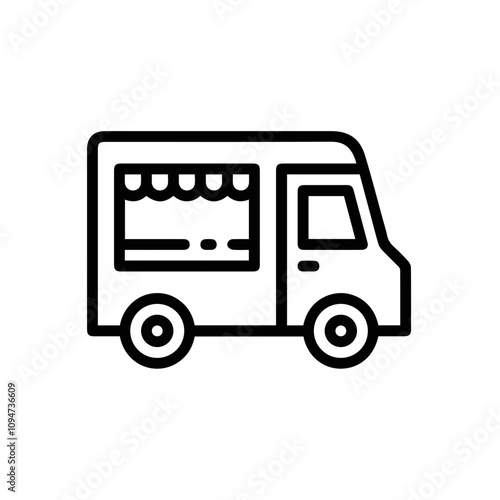 Truck icon symbol vector illustration 