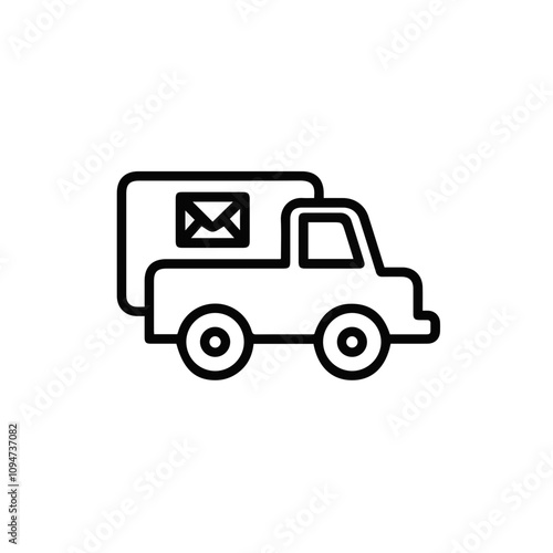 Truck icon symbol vector illustration 