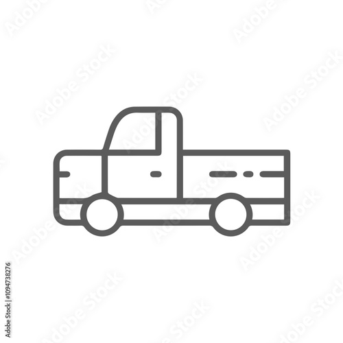 Truck icon symbol vector illustration 