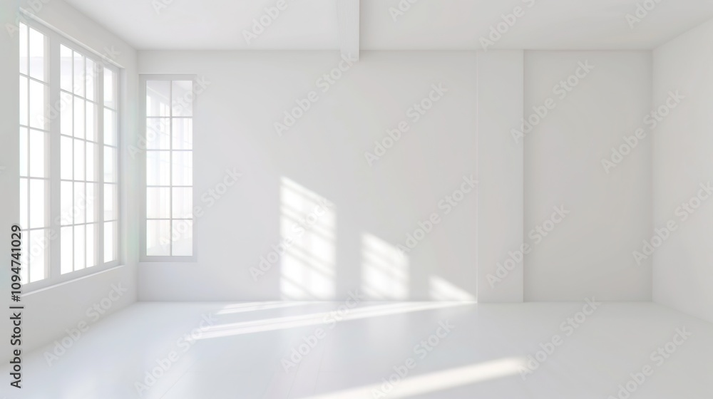 modern home, clean minimalist interior with empty frames on the wall, mockup
modern home, clean minimalist interior with empty frames on the wall, mockup