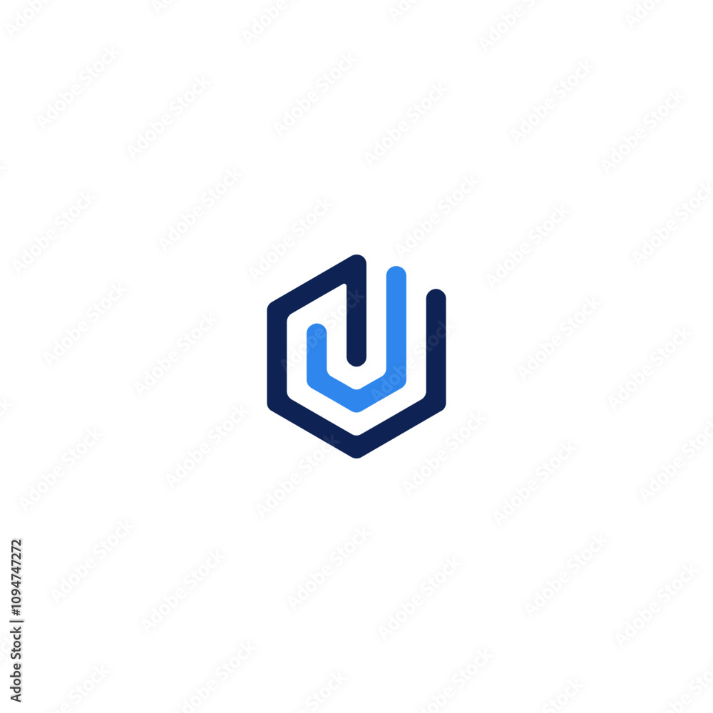 Letter J Logo hexagon design vector template Letter J Logo hexagon design vector template