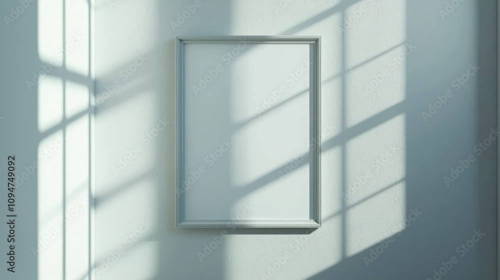 Artistic office room wall with clean white interior urban setting Artistic office room wall with clean white interior urban setting