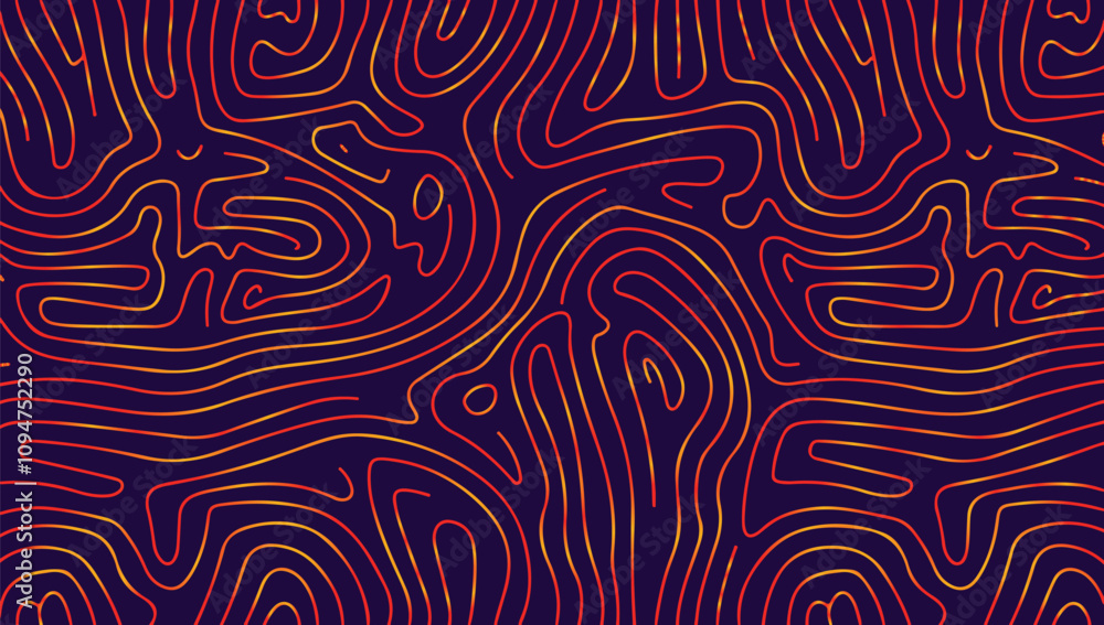 Naklejka premium Abstract orange Gold background texture with floral ornaments graphic pattern Design