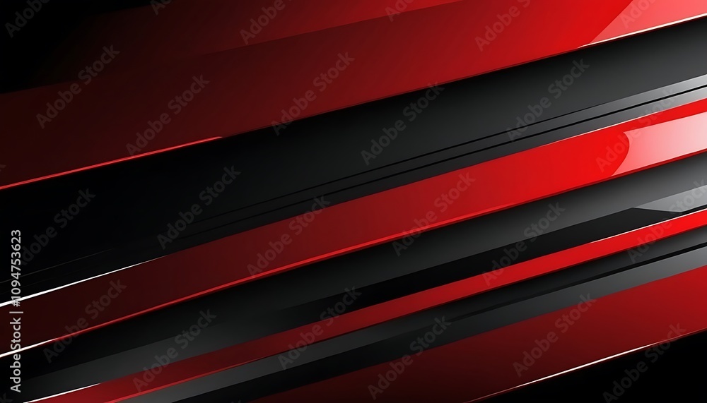 Abstract red glaccy style black cyber geometric slash dynamic design modern luxury background Abstract red glaccy style black cyber geometric slash dynamic design modern luxury background