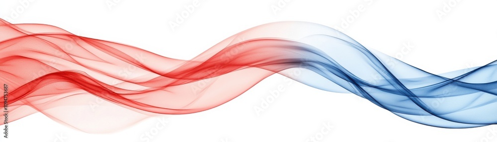 Abstract wave design featuring flowing red and blue colors, symbolizing movement, harmony, and dynamic energy. Abstract wave design featuring flowing red and blue colors, symbolizing movement, harmony, and dynamic energy.