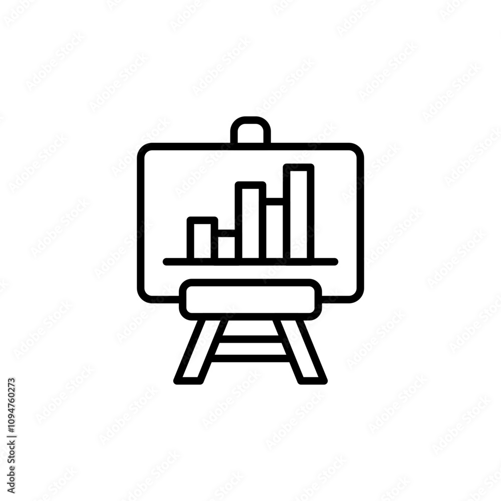 Office report outline icons, minimalist vector illustration ,simple transparent graphic element .Isolated on white background Office report outline icons, minimalist vector illustration ,simple transparent graphic element .Isolated on white background