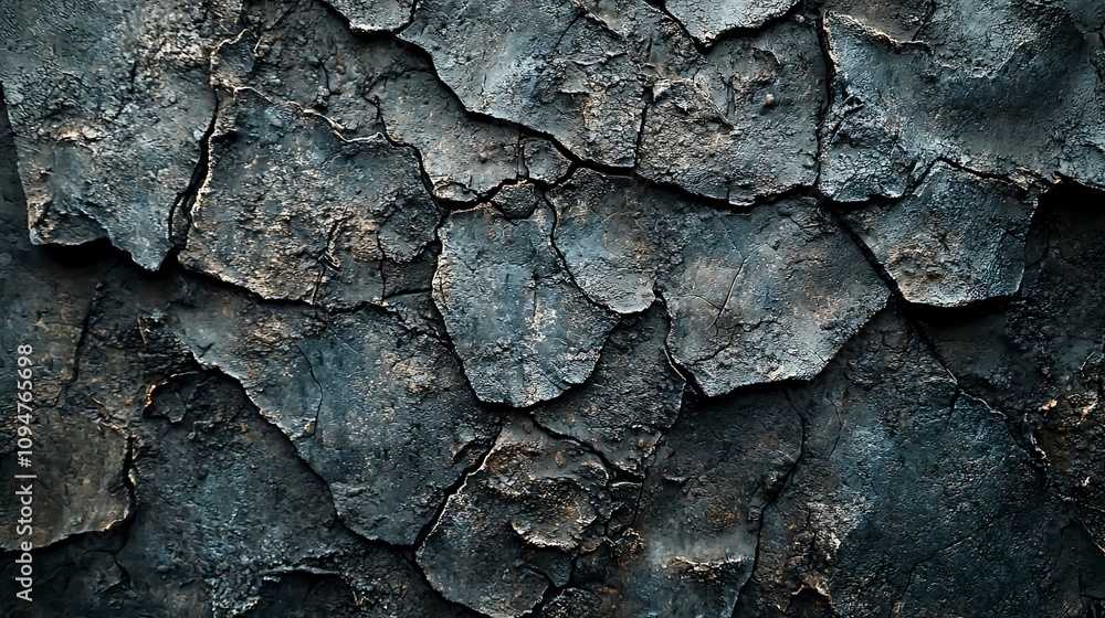 An evocative depiction of a cracked earth surface, highlighting the dramatic texture and grooves that convey a sense of arid beauty and the passage of time. An evocative depiction of a cracked earth surface, highlighting the dramatic texture and grooves that convey a sense of arid beauty and the passage of time.