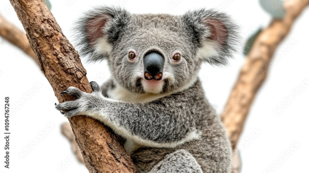 Obraz premium Adorable Koala in a Tree