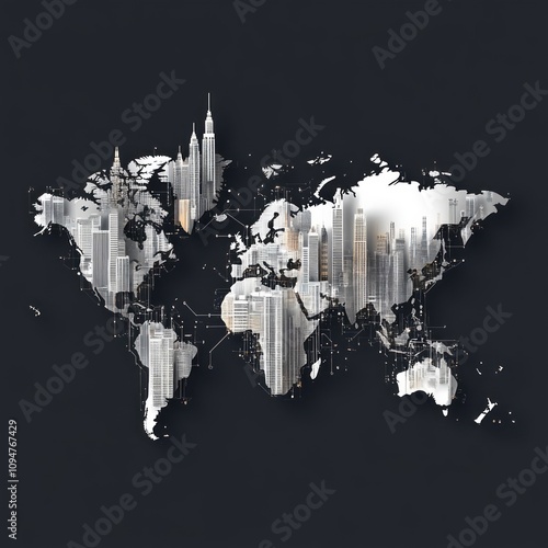 Wallpaper Mural Architecture in the digital world 1 Torontodigital.ca