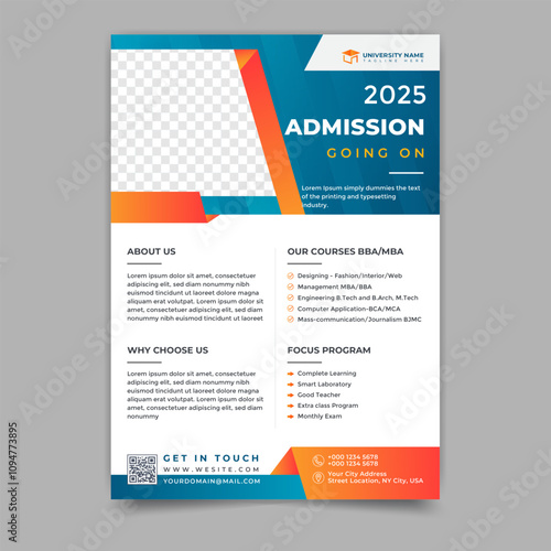  2025 Admission Flyer