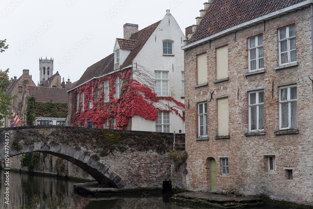 Naklejka premium Bruges Old Town 1