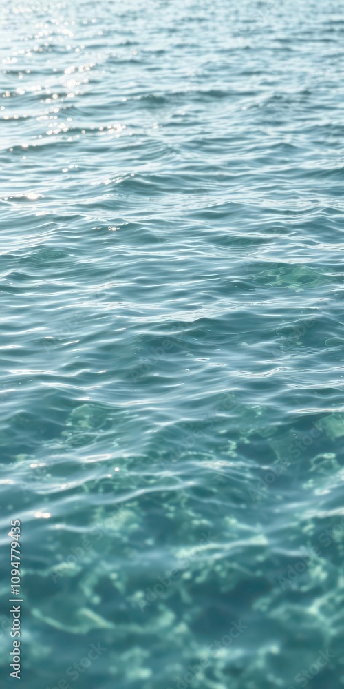 Rippling water surface with gentle waves reflecting sunlight, ripple Rippling water surface with gentle waves reflecting sunlight, ripple