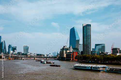 London city buildings and architecture