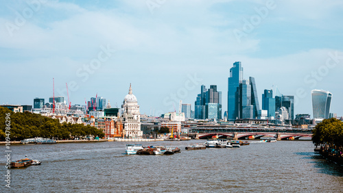 London city buildings and architecture