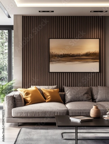 Modern Living Room Interior...