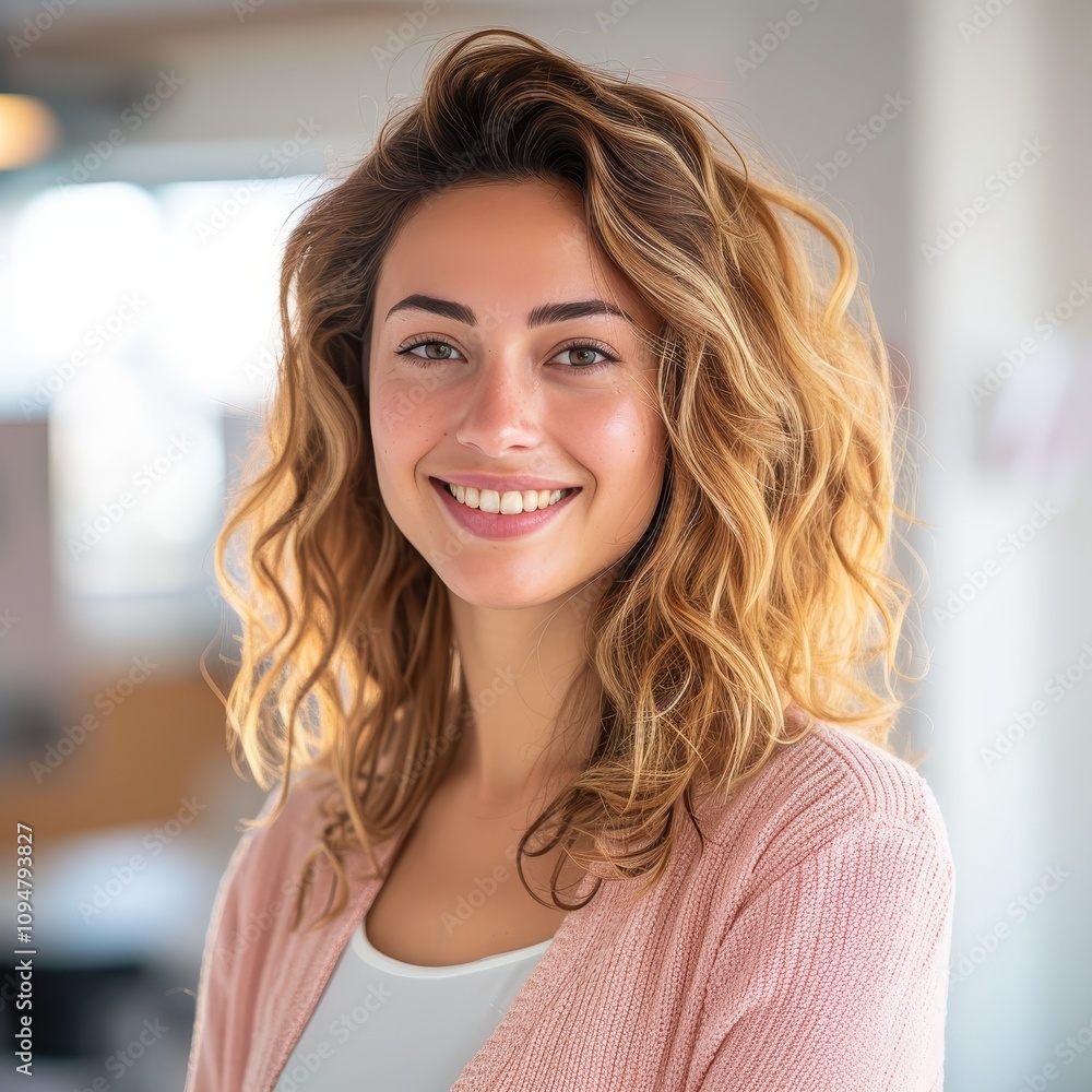Professional Italian customer experience manager in office Professional Italian customer experience manager in office