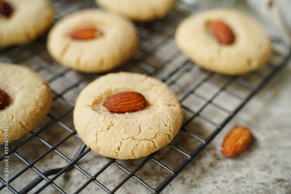 Homemade Gluten free Almond meal cookies Homemade Gluten free Almond meal cookies