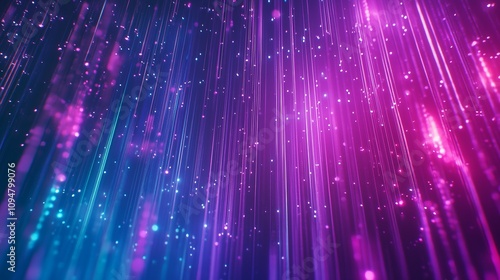 光と幾何学模様